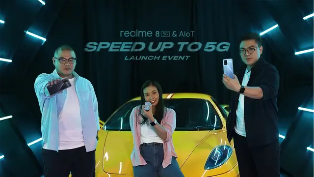 Peluncuran Realme 8 5G/dok. Realme