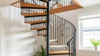 10 Desain Tangga Minimalis untuk Rumah Dua Lantai Kecil, Tetap Elegan dan Hemat Ruang