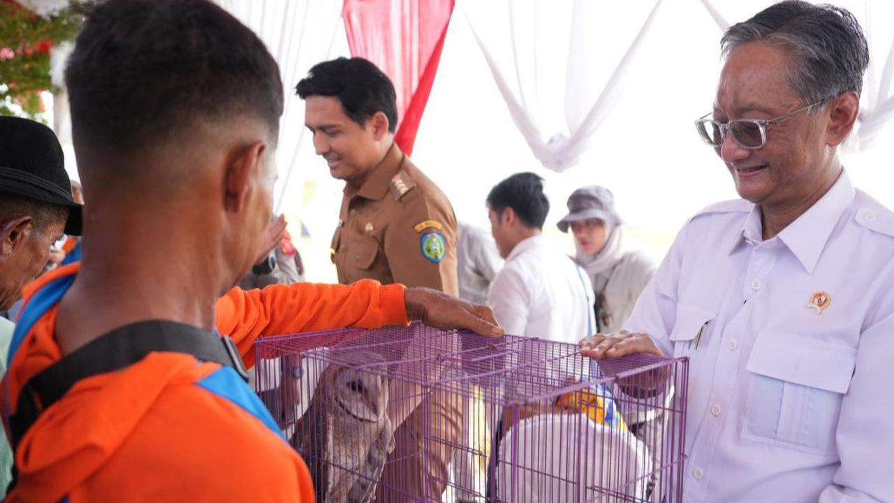 Menteri PU Serahkan Burung Hantu kepada Petani, Andalkan Solusi Alami Tekan Hama Tikus di Lahan IPHA
