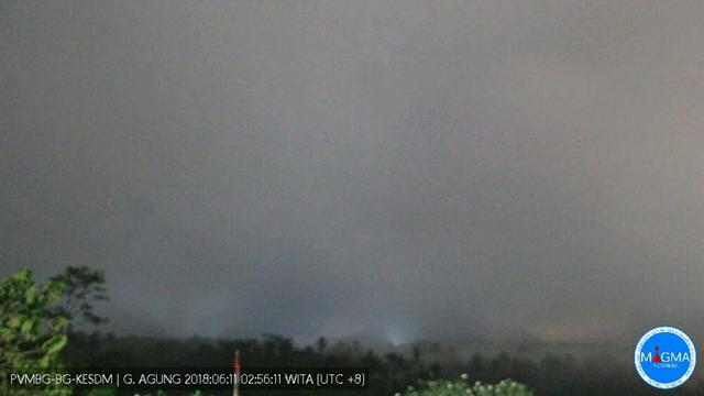 Gunung Agung Meletus lagi