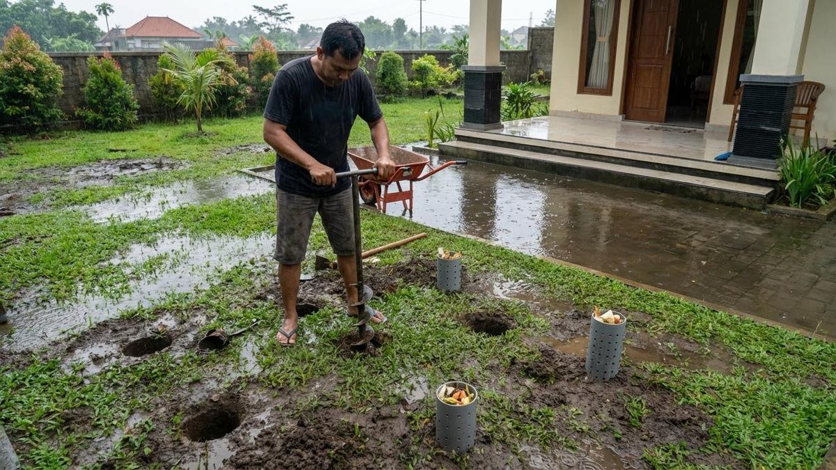 9 Cara Membuat Biopori di Halaman Rumah untuk Atasi Banjir: Solusi Efektif dan Ramah Lingkungan