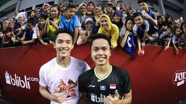 6 Potret Persahabatan Anthony Ginting dan Jonatan Christie, Tunggal Putra Andalan Indonesia