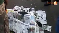 Jatuh Saat Mendahului, Pelajar Tewas Terlindas Truk