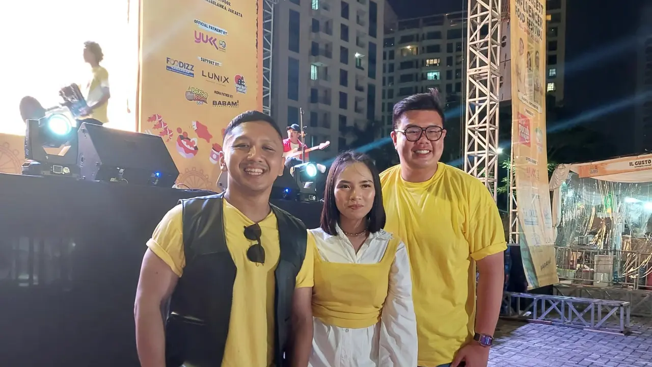 Mgdalenaf bersama Felix dan Yudho Kumpulkan Ratusan Stand Kuliner Makanan di Jakarta