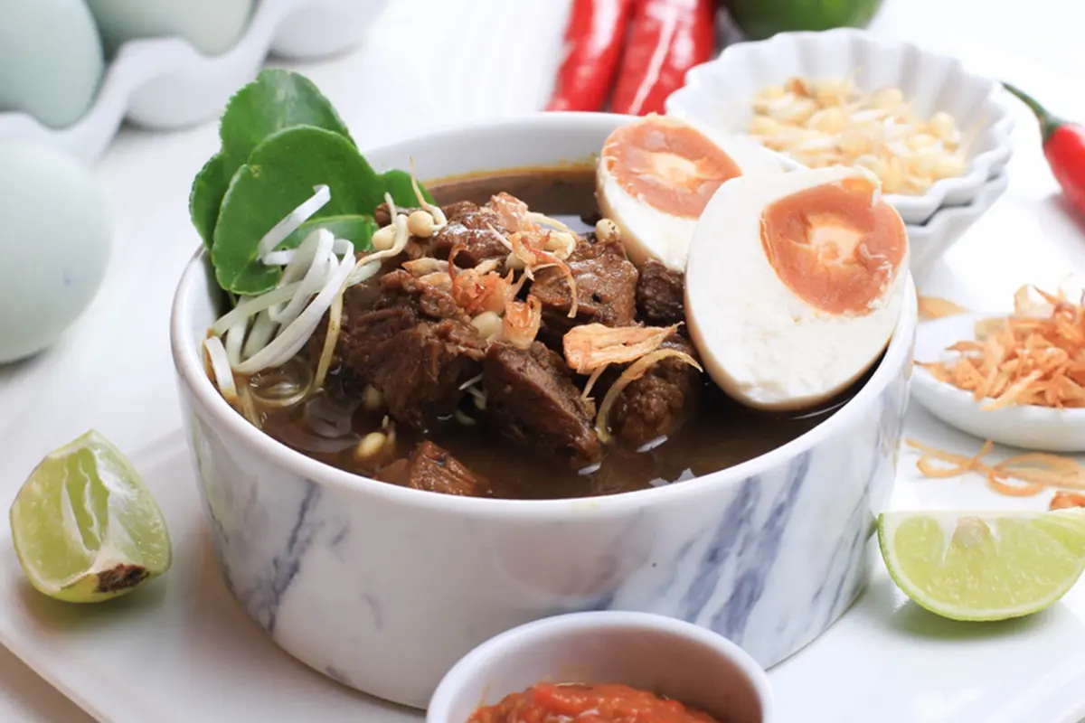 rawon daging spesial
