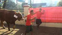 Rayakan Idul Adha, Polri Kurban 19 Sapi dan 6 Kambing