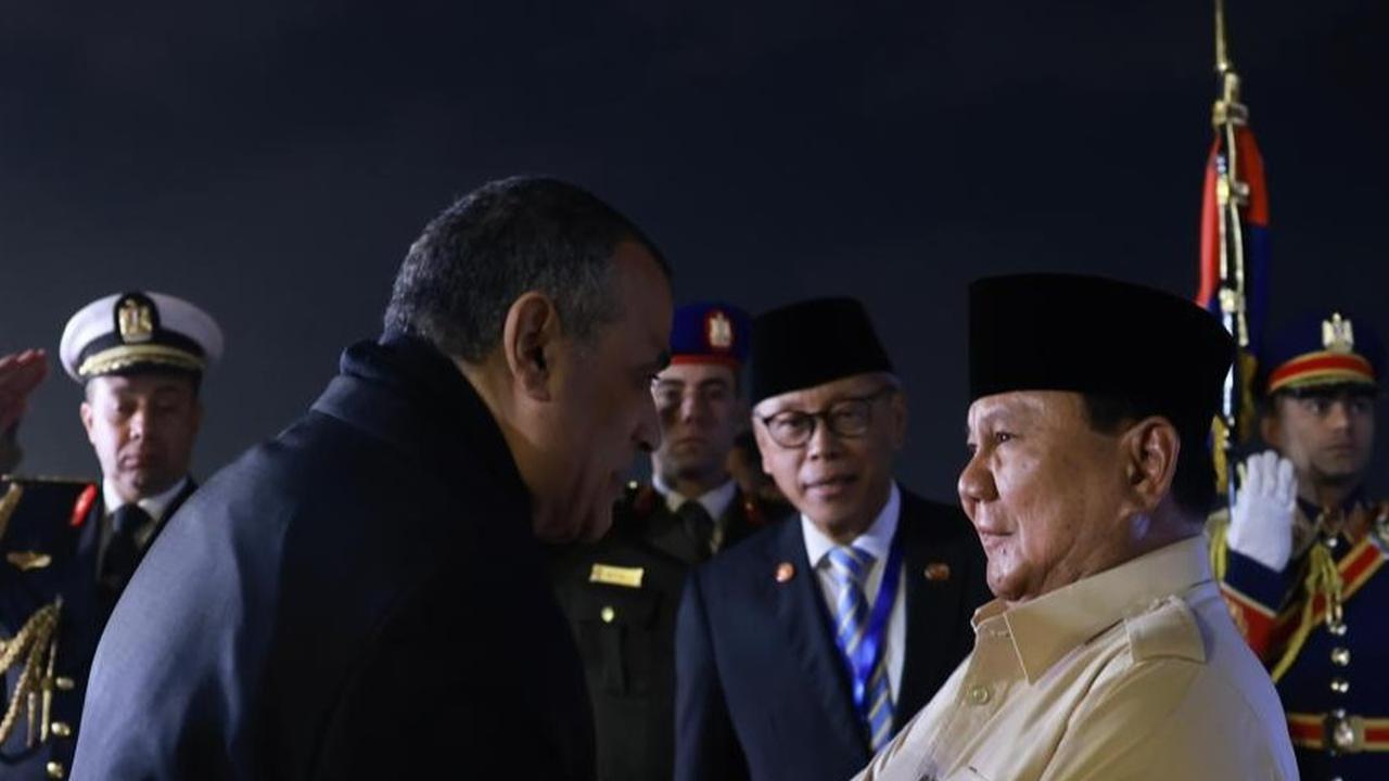 Prabowo Tiba di Mesir