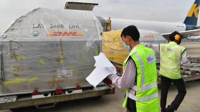 Indonesia Kedatangan Vaksin Pfizer