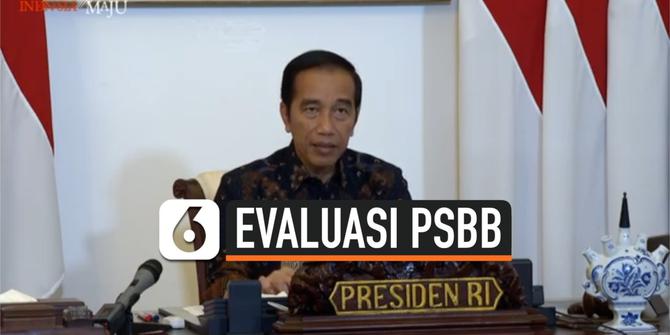 VIDEO: Evaluasi PSBB, Jokowi Sebut Ada Daerah yang Tidak Berubah