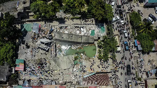 Jejak Guncangan Gempa Haiti Magnitudo 7,2