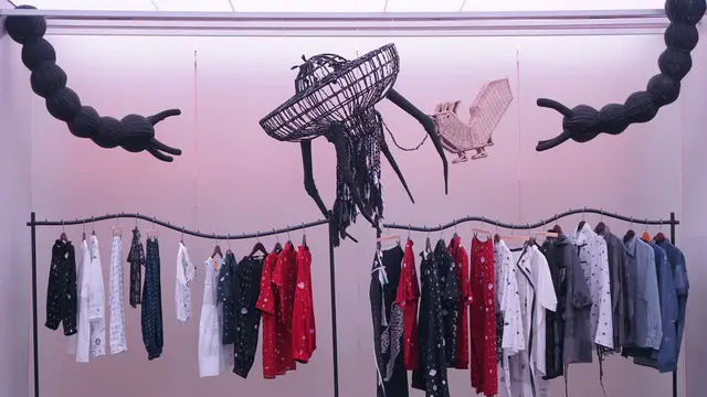 Koleksi pakaian hasil kolaborasi SMM x Eko Nugroho (Foto Dok: Sejauh Mata Memandang)