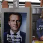 Emmanuel Macron dan Marine Le Pen (AP)