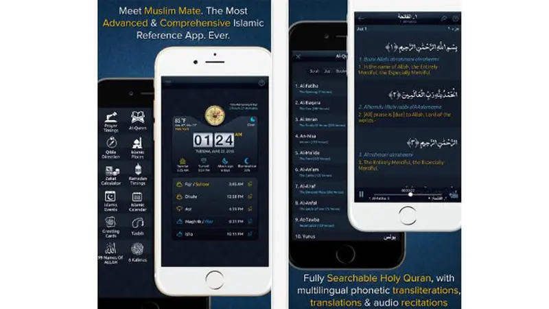 Aplikasi Muslim Mate: Ramadan 2017 Prayer Times, Quran, Azan