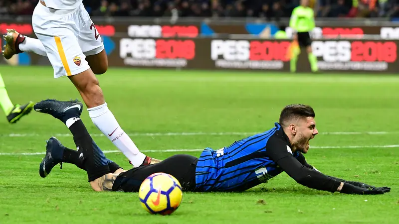 Inter Milan Ditahan Imbang AS Roma