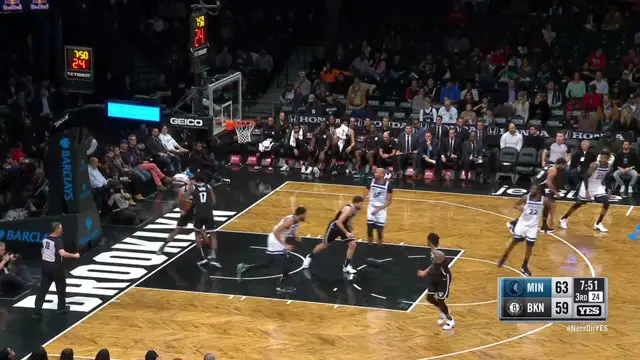 Derrick Rose mencetak 25 poin dari bangku cadangan untuk memimpin Minnesota di Brooklyn, 112 - 102.