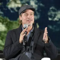 Brad Pitt dalam acara Press Conference 'Ad Astra' Tokyo, Japan Junket (FOTO: Magnifique)