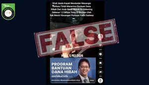 Waspada Hoaks Pembagian Bantuan Dana Catut Arab Saudi, Simak Daftarnya