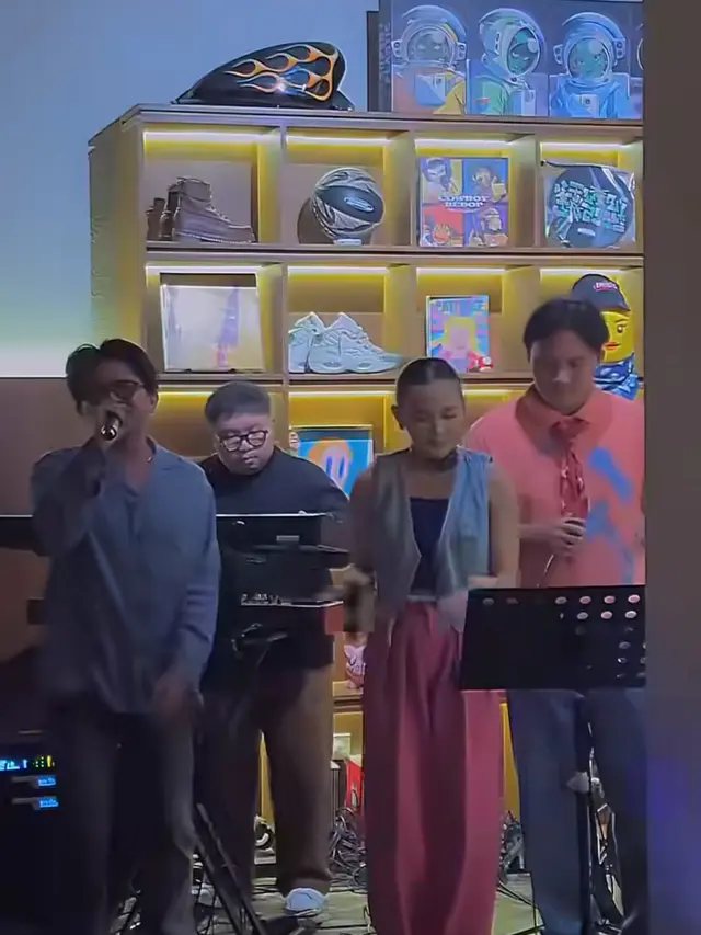 Pesta Ultah Rizwan Anak Sule