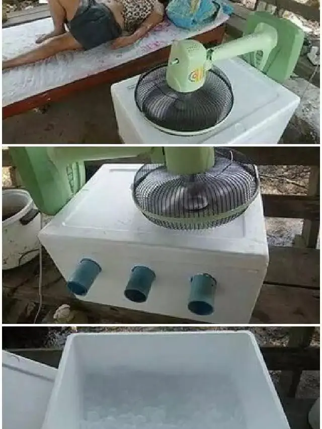 6 Potret AC Low Budget Ini Bikin Ngakak, Sensasi Dinginnya Berbeda
