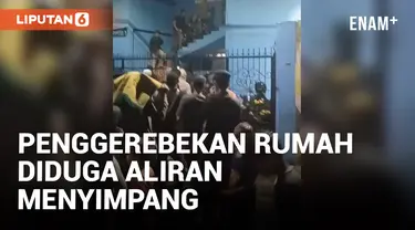 Diduga Aliran Menyimpang, Sebuah Rumah Digeruduk Warga