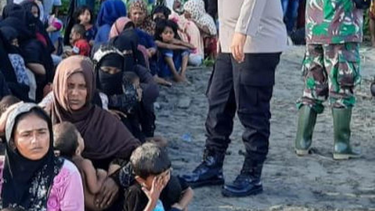 180 Pengungsi Rohingya Berlabuh Lagi di Pidie