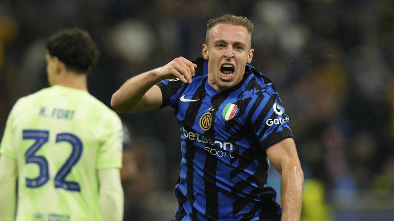 Menegangkan! Frattesi Nyaris Pingsan di Lapangan usai Cetak Gol Kemenangan Inter Milan Vs Barcelona