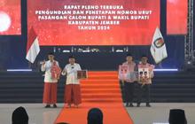 Pilkada Jember: Hendy-Firjaun Nomor Urut 01, Fawait-Djoko 02