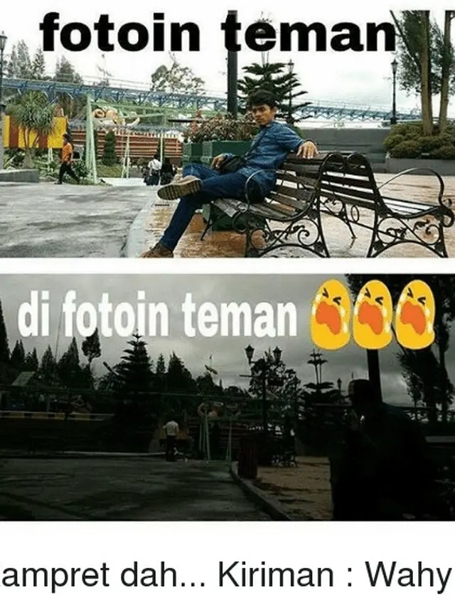 6 Meme Fotoin Vs Difotoin Teman Ini Sering Terjadi, Hasilnya Bikin Elus Dada