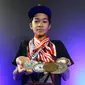 Rubianda Rachman memetik berbagai prestasi di ajang skateboard. (Liputan6.com/Fatkhur Rozaq)