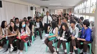 Sebanyak 770 siswa Precious High School of Davao City memadati Konsulat Jenderal RI Davao City dan Indonesia Convention Center (ICC)