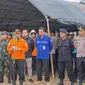 Penutupan operasi SAR 8 pekerja terjebak di sumur tambang emas di Pancurencang, Kecamatan Ajibarang, Kabupaten Banyumas, Jawa Tengah, Selasa (1/8/2023).