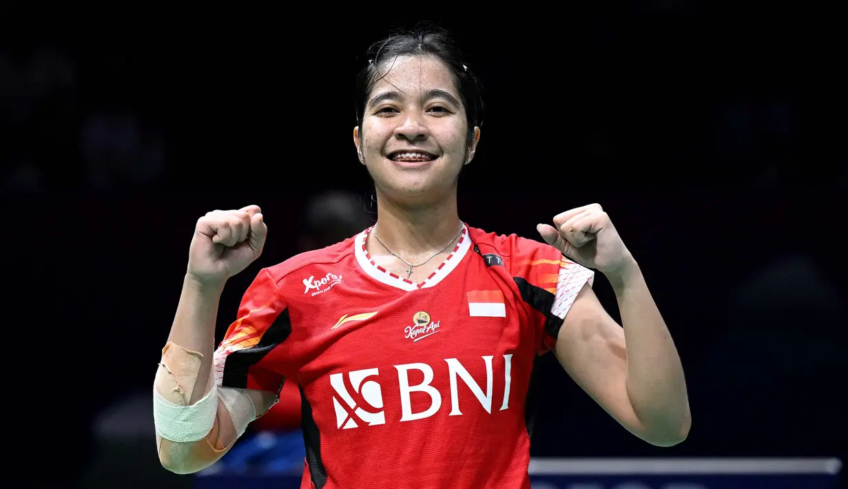 Berhasilnya tim Uber Indonesia berlaga di final menjadi akhir dari penantian selama 16 tahun. Terakhir kali, Indonesia berlaga di final Piala Uber pada 2008 lalu. (WANG Zhao/AFP)