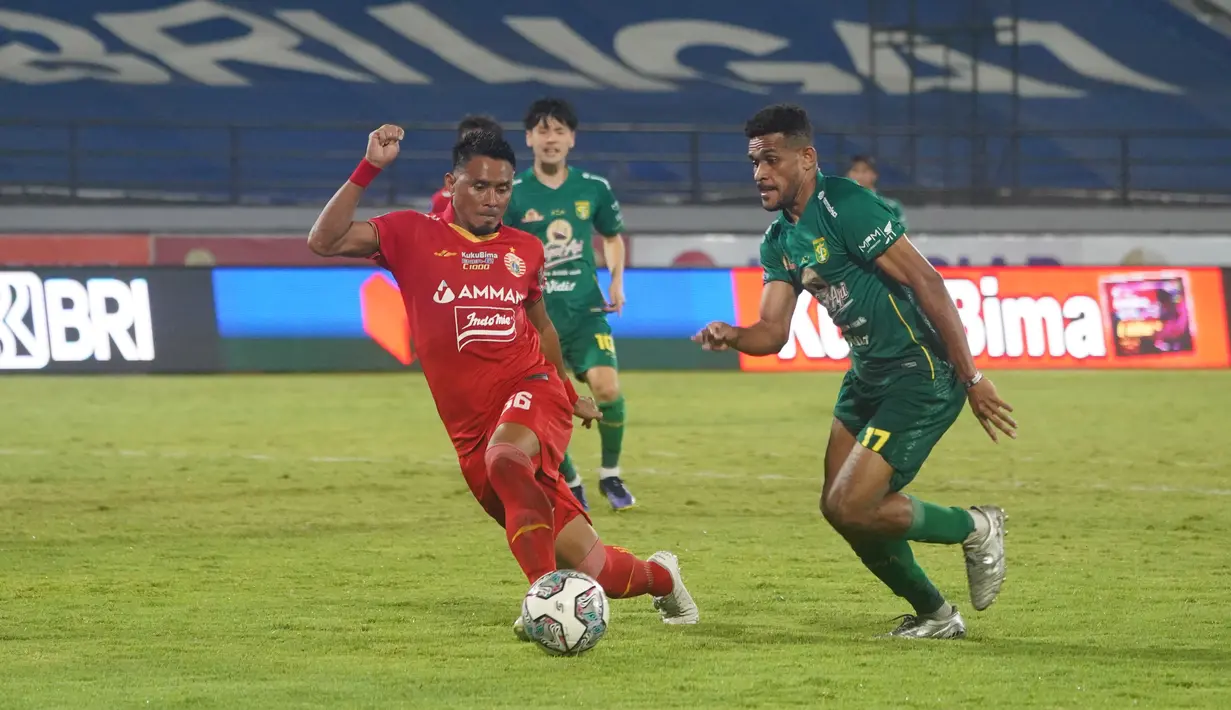 Gol-gol Persebaya dicetak oleh Taisei Marukawa, Ricky Kambuaya, dan Samsul Arif. (Dok Persija)