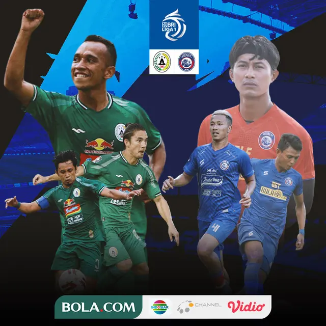 BRI Liga 1 - Duel Antarlini - PSS Sleman Vs Arema FC