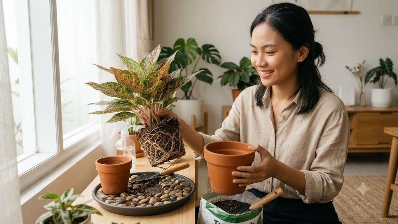 Cara Membuat Aglaonema Lebih Berwarna