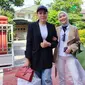 Marrisya Icha dan Fitri Salhuteru usai menjenguk Medina Zein.