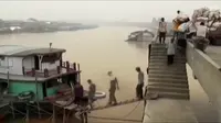 Kabut Asap Palangkaraya Mulai Ganggu Transportasi di Sungai