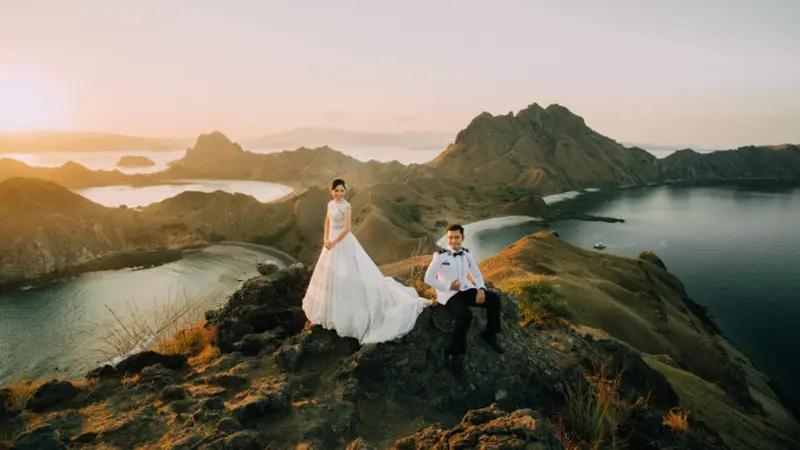 Pesona 4 Destinasi Wisata Indonesia Untuk Foto Prewedding