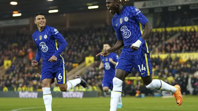 Chelsea Raih Tiga Poin di Kandang Norwich City