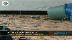 Ledakan ini diketahui berawal dari cekcok pasangan kekasih pemilik bubuk mercon.