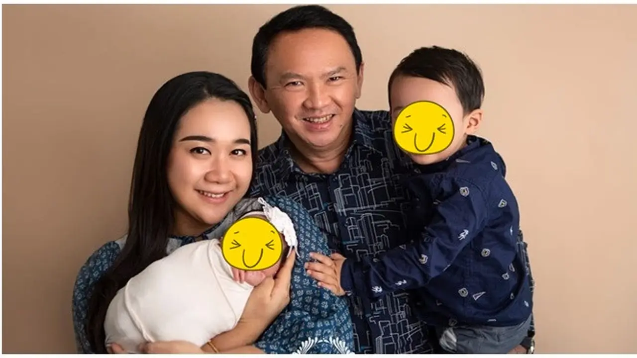 6 Pemotretan Terbaru Keluarga Ahok dan Puput Nastiti, Kedua Anaknya Bikin Gemas