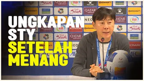 VIDEO: Shin Tae-yong Ungkap Perasaannya Setelah Timnas Indonesia U-23 Singkirkan Korea Selatan