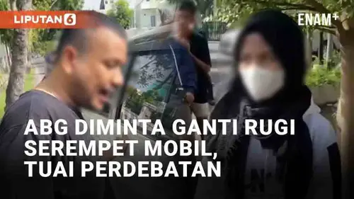 VIDEO: Viral ABG Bermotor Diminta Ganti Rugi Usai Serempet Mobil, Tuai Perdebatan