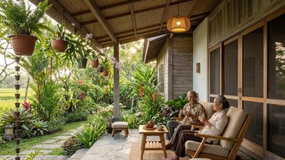 Cara Merawat Lantai Teras Rumah saat Musim Panas agar Tidak Cepat Kusam dan Berdebu