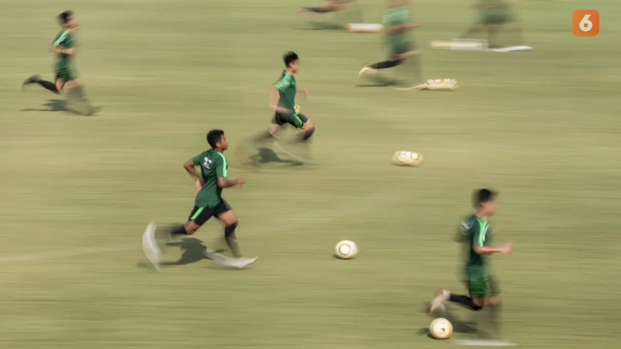 Latihan Timnas Indonesia U-19