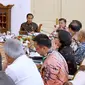 Rapat terbatas tentang perkembangan persiapan Asian Games ke-18 (Ist)