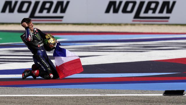 Foto: Yamaha Kembali Berjaya, Fabio Quartararo Raih Juara Dunia MotoGP 2021 di Sirkuit Misano