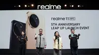 Realme resmi meluncurkan Realme 11 dengan harga Rp 3 jutaan untuk pasar Indonesia. (Dok: Realme)