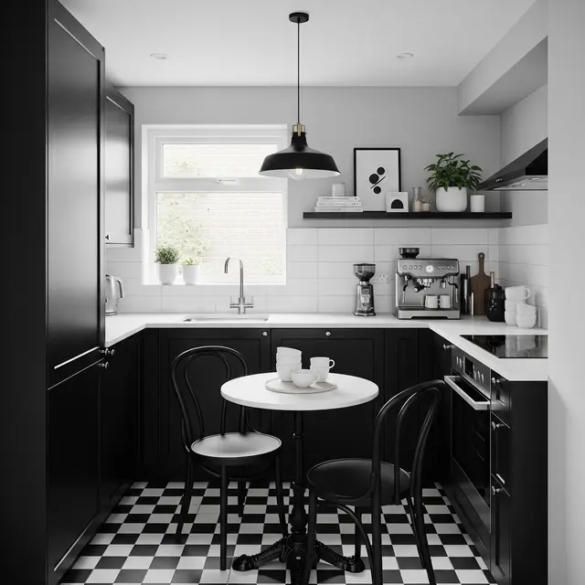 Dapur Kecil Ala Cafe Mini di Rumah Kontrakan Budget 20 Juta