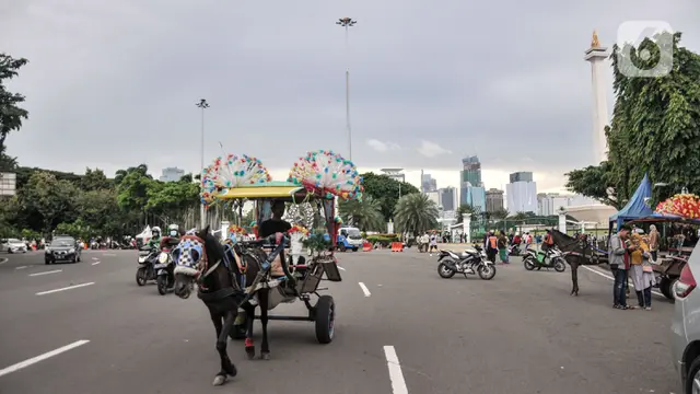 Larangan Operasional Delman di Monas